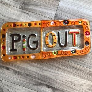 Pig Out Sectional Platter
